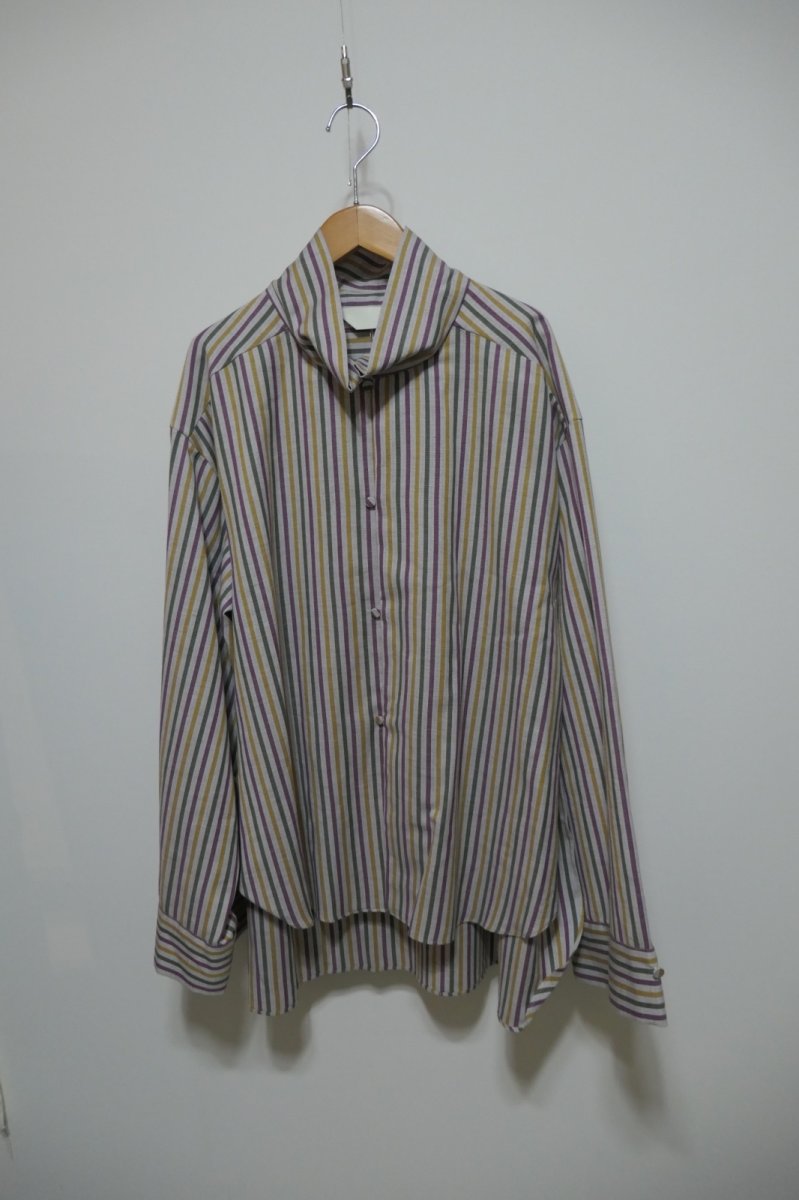 画像1: Jens STAND COLLAR SHIRT  (1)