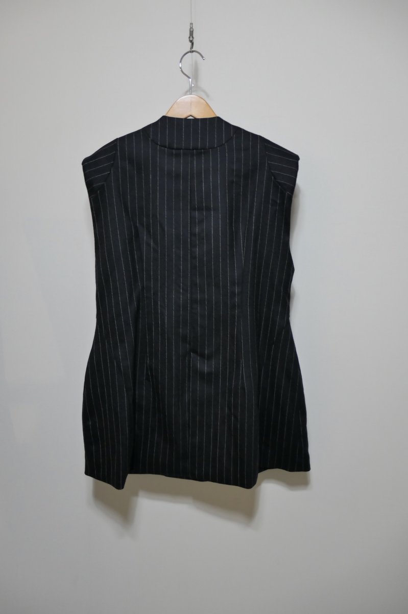 画像8: DECO depuis1985 PIN STRIPE GILET JACKET (8)