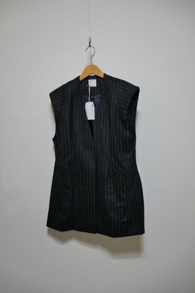 画像6: DECO depuis1985 PIN STRIPE GILET JACKET (6)