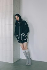 画像3: YUKI SHIMANE Loose&Fit Lace High-Socks (3)