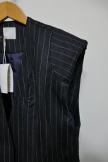 画像7: DECO depuis1985 PIN STRIPE GILET JACKET (7)