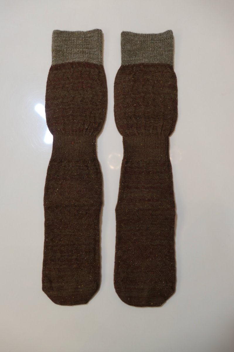 画像2: YUKI SHIMANE Loose&Fit Lace High-Socks (2)