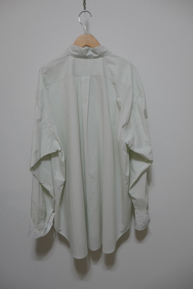 画像5: NATIVE VILLAGE Embroidered cuffs shirt (5)