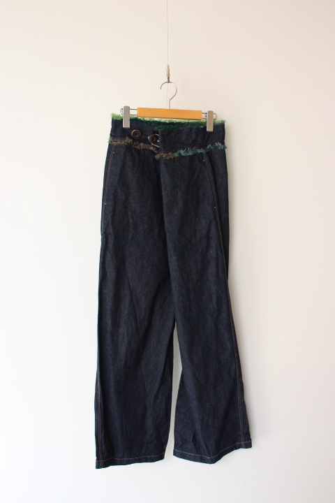 Rehersall デニムタックパンツ Mousses