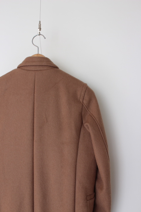 Masao Shimizu ポケット断ち切りメルトンコート Mousses