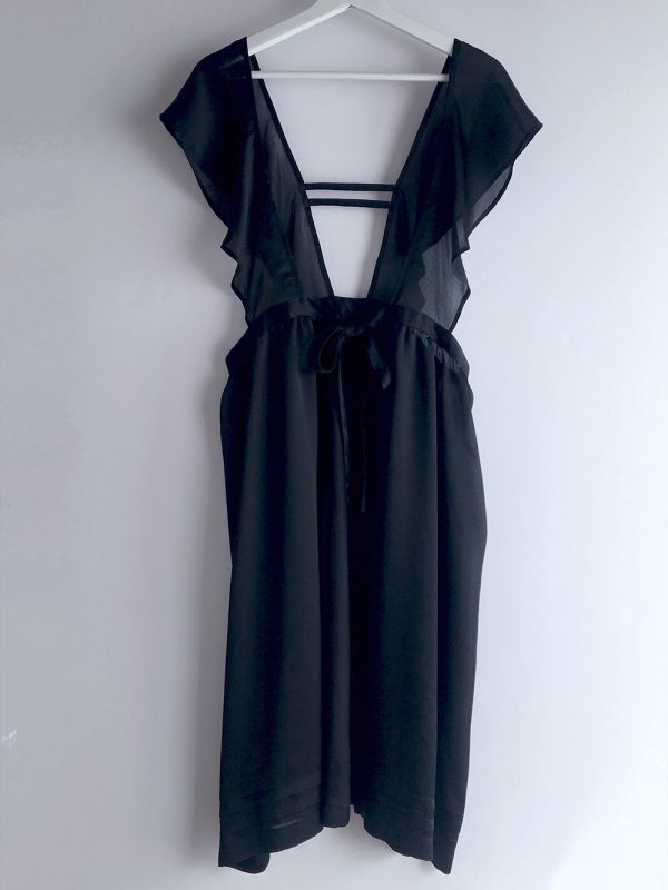 YUKI SHIMANE 2Way Long apron dress - mousses