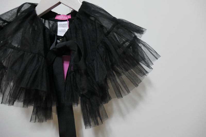 VIVIANO Tulle Collar - mousses