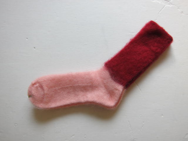 画像1: Eine Lilie mohair rib socks