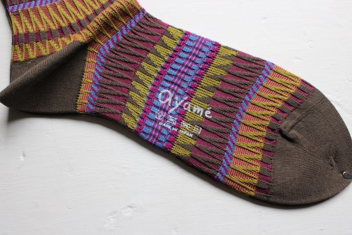 画像3: ayame' ギザギザノコギリ socks (men's)