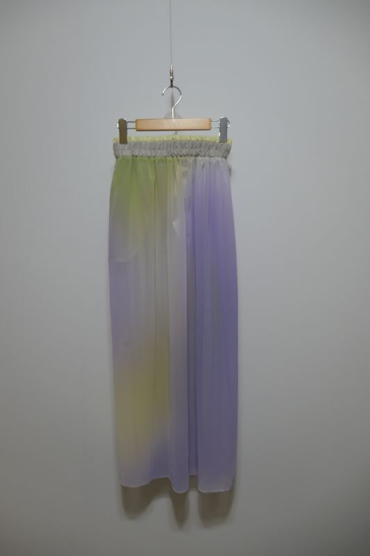 画像1: STOF Fog dyed long skirt