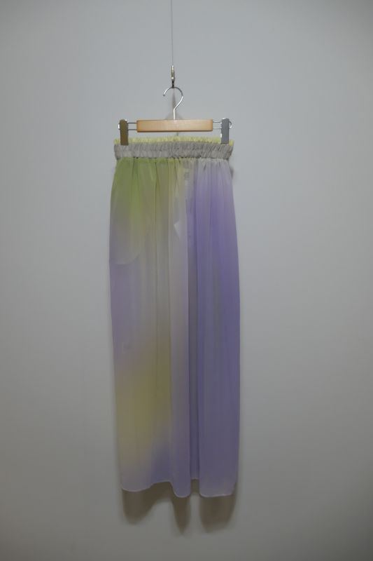 STOF Fog dyed long skirt - mousses