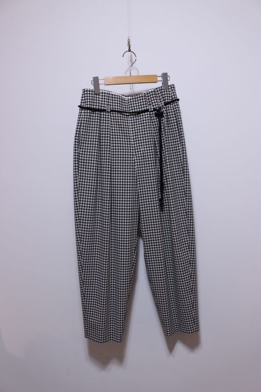 画像1: ETHOSENS Houndstooth slacks