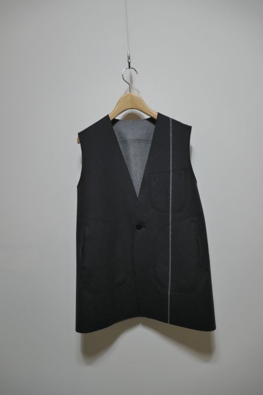 画像1: ETHOSENS Reversible vest