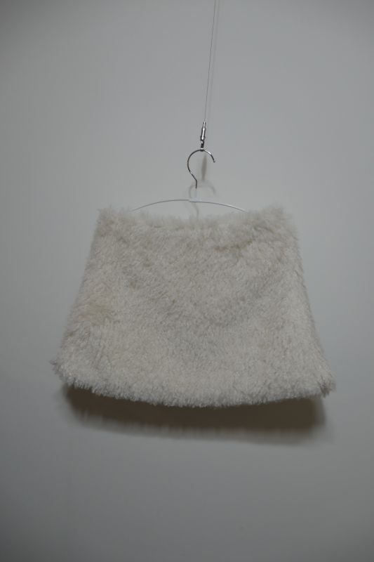 画像3: KISHIDAMIKI poodle fur mini skirt